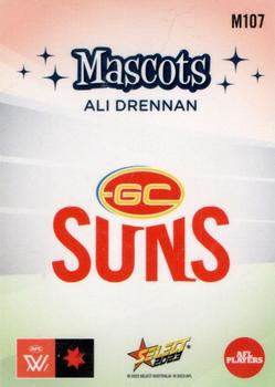 2023 Select AFL Footy Stars - Mascots #M107 Alison Drennan Back